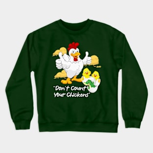 Funny Easter Chicks Crewneck Sweatshirt